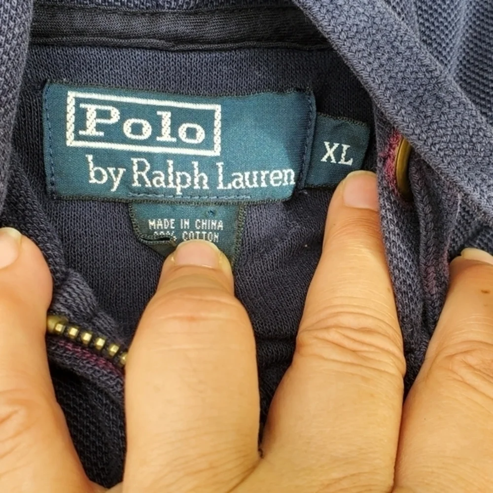 Polo Ralph Lauren Blue Logo Hoodie‎ XL